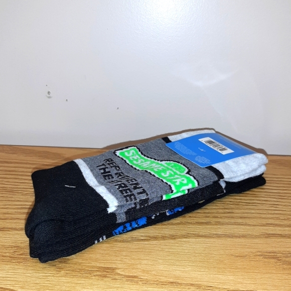 Pack of 2 Sesame Street Cookie Monster Crew Socks - Picture 6 of 9